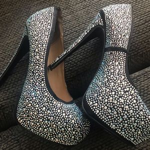 Charlotte Russe diamond heels